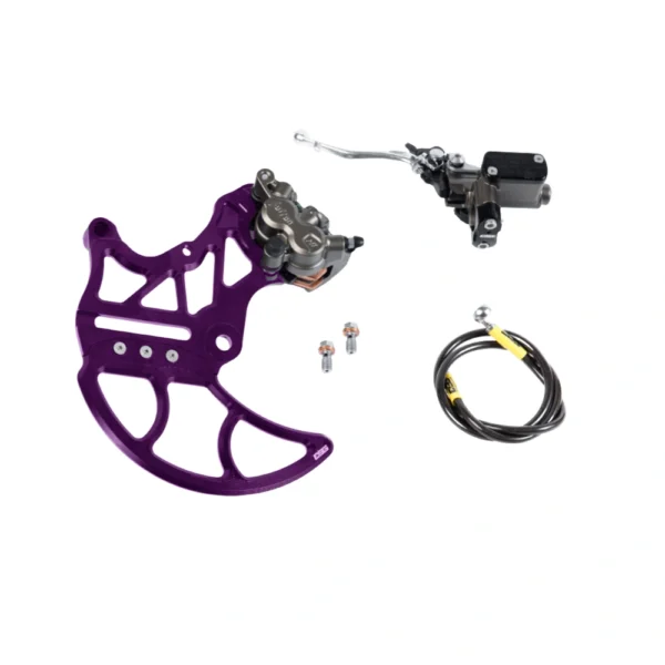 EBG Rear Brake Kit Dual Caliper V1 – Kit (No Rotor) – Galaxy Purple