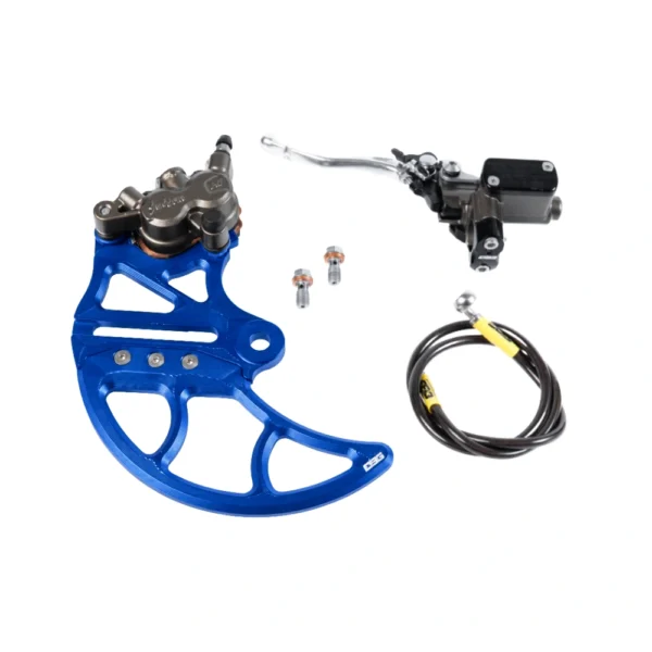 EBG Rear Brake Kit V1 – Brake Kit (No Rotor) – Blue
