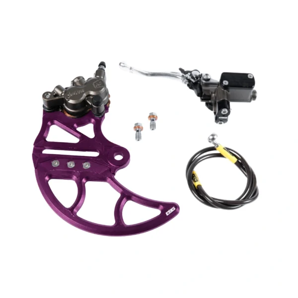 EBG Rear Brake Kit V1 – Brake Kit (No Rotor) – Galaxy Purple