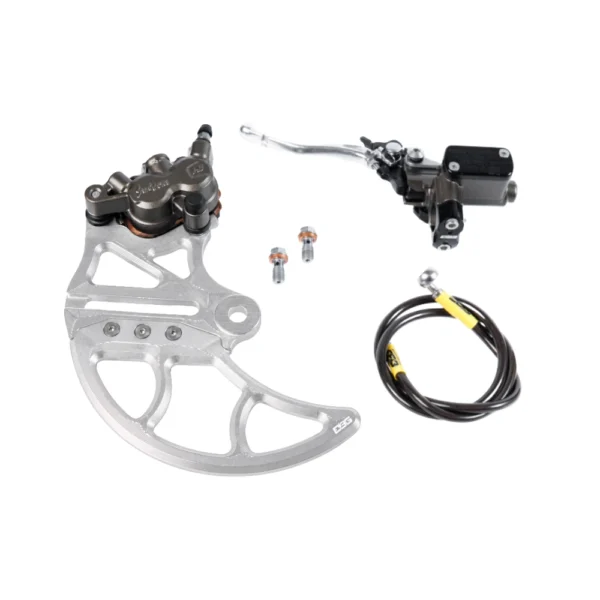 EBG Rear Brake Kit V1 – Brake Kit (No Rotor) – Raw Silver