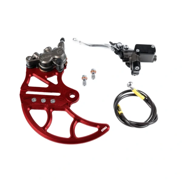 EBG Rear Brake Kit V1 – Brake Kit (No Rotor) – Red