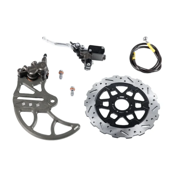 EBG Rear Brake Kit V1 – Rotor V2.1 – Dark Brown