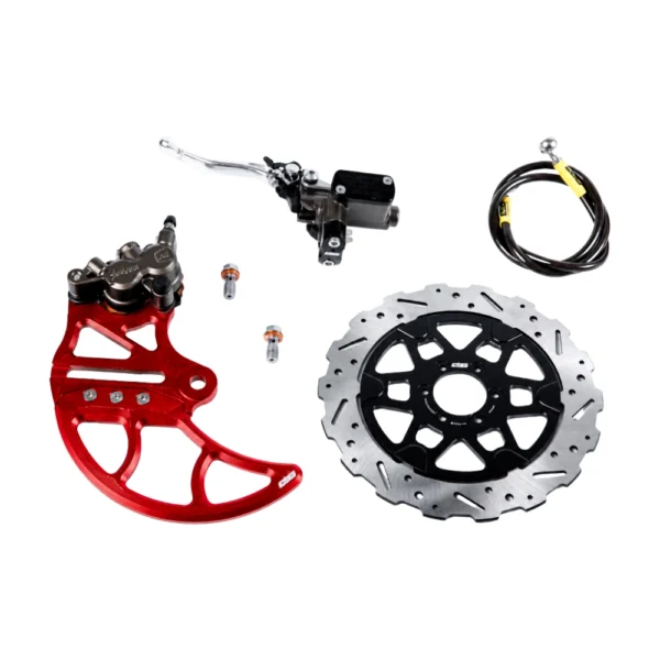 EBG Rear Brake Kit V1 – Rotor V2.1 – Red