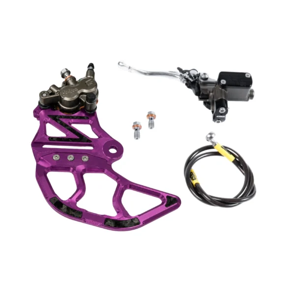 EBG Rear Brake Kit V2 – Brake Kit (No Rotor) – Galaxy Purple