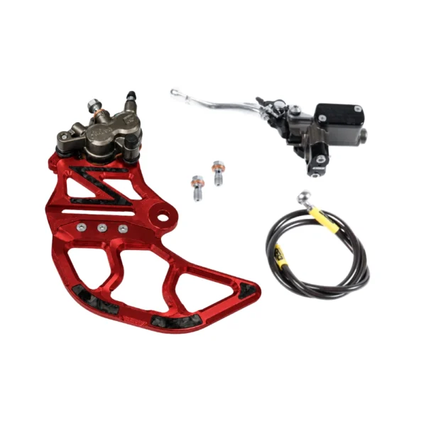 EBG Rear Brake Kit V2 – Brake Kit (No Rotor) – Red