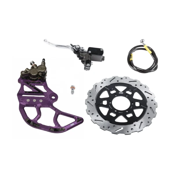 EBG Rear Brake Kit V2 – Rotor V2.1 – Galaxy Purple