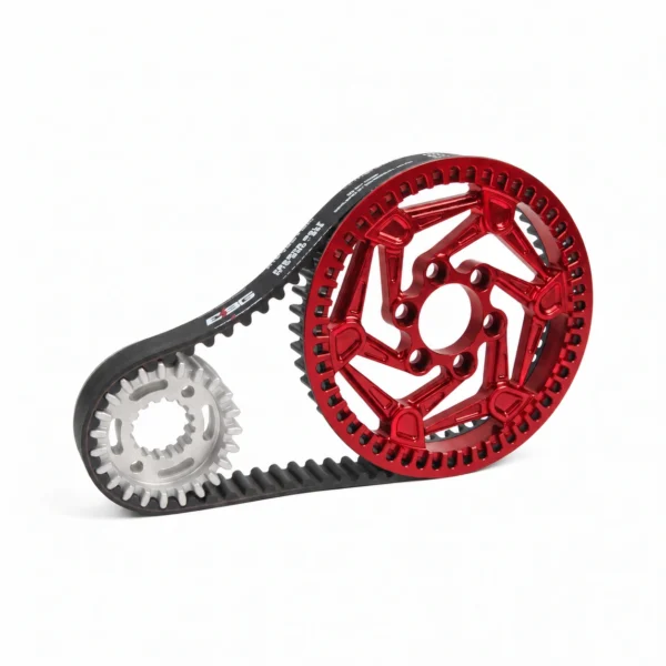 Surron Ultra Bee Primary Drive Pulley Kit V2 – VTB Ryuga 81kW Splined Shaft – Red