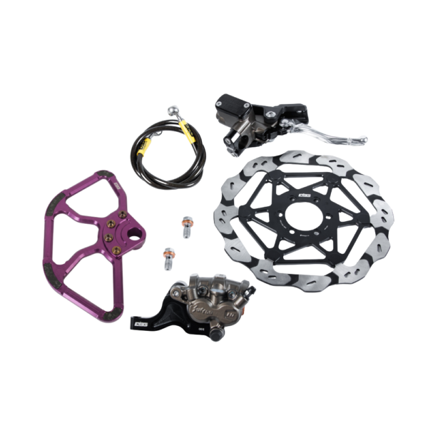 EBG Front Brake Kit – Rotor V3.0 – Galaxy Purple
