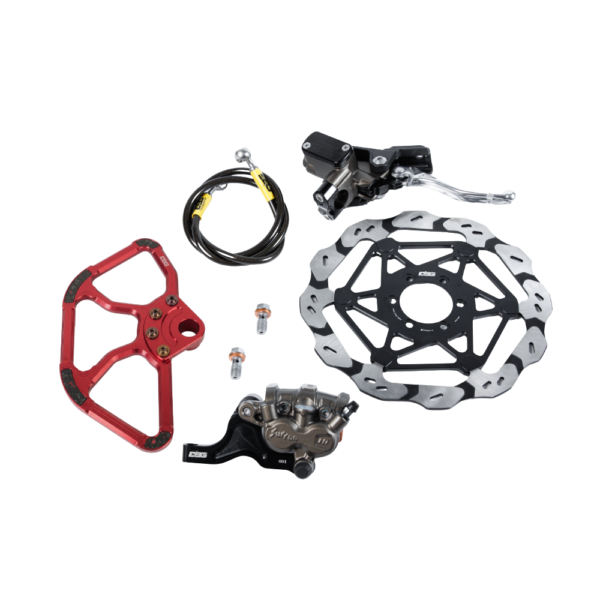 EBG Front Brake Kit – Rotor V3.0 – Red