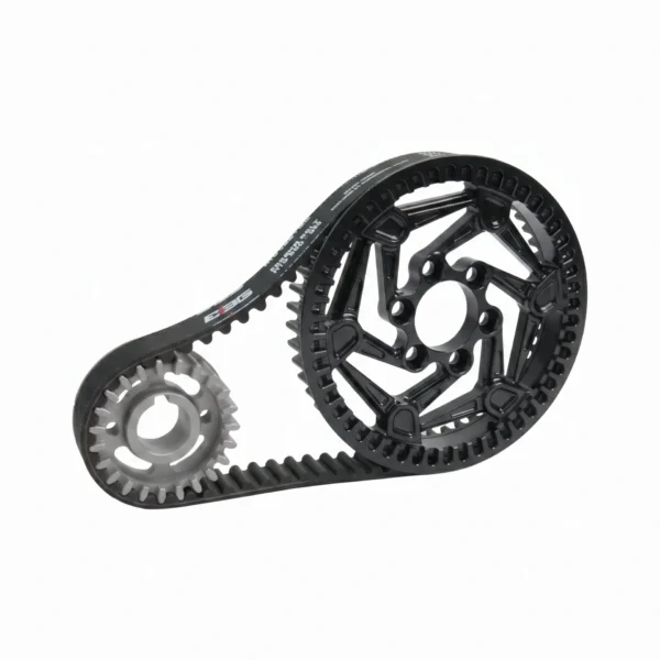 EBG Primary Drive Front & Rear Pulley V2 – Black