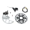 EBG Rear Brake Bracket V1 – Raw Silver