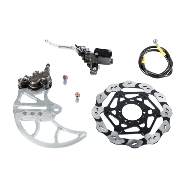 EBG Rear Brake Bracket V1 – Raw Silver
