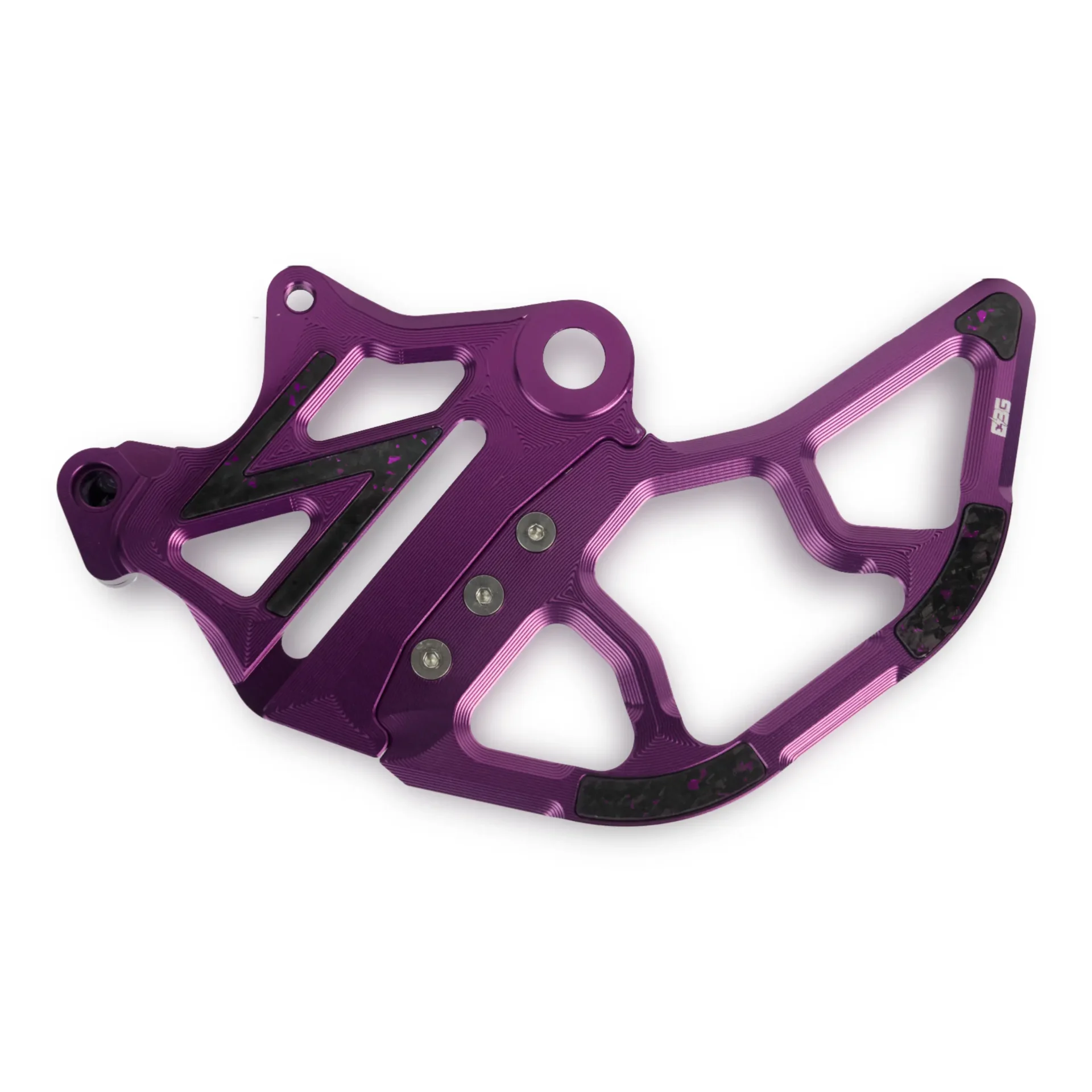 EBG Rear Brake Bracket V2 – Galaxy Purple
