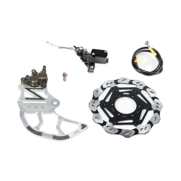 EBG Rear Brake Bracket V2 – Raw Silver