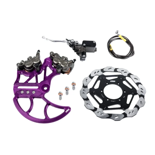 EBG Rear Brake Dual Caliper Bracket V1 – Galaxy Purple