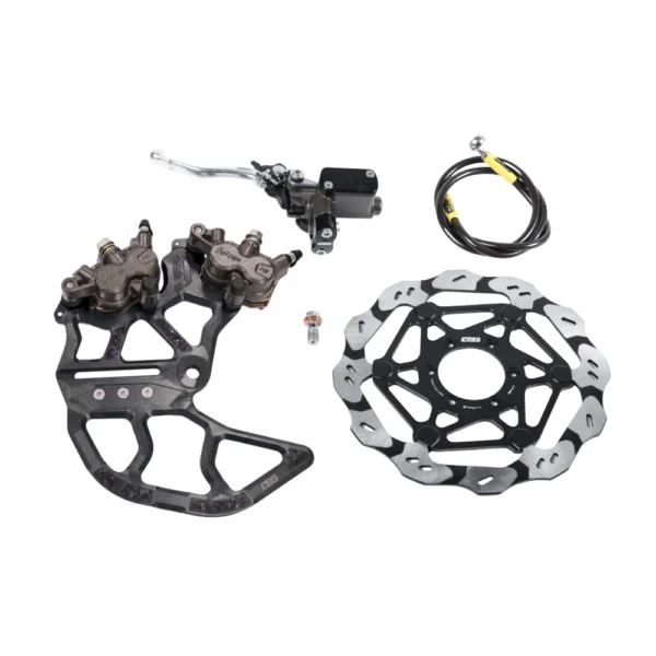 EBG Rear Brake Dual Caliper Bracket V2 – Black