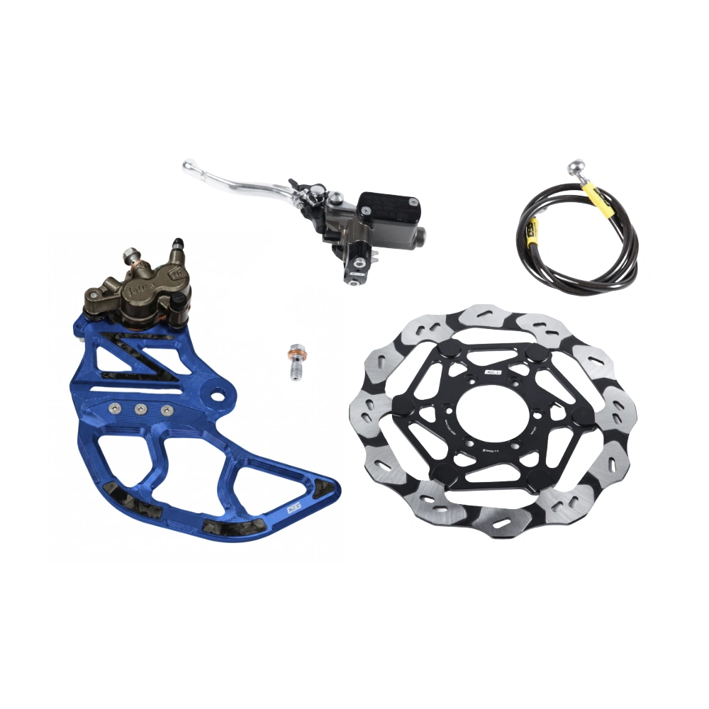 EBG Rear Brake Kit V2 – Rotor V3.0 – Blue
