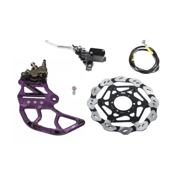 EBG Rear Brake Kit V2 – Rotor V3.0 – Galaxy Purple