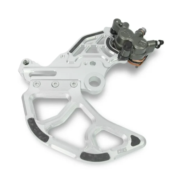 Surron Ultra Bee Rear Dual-Caliper Bracket – Raw Silver